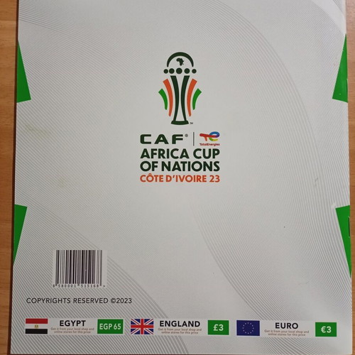 Sphinx Africa Cup of Nations 2023 Sticker Album and Complete Sticker Set new