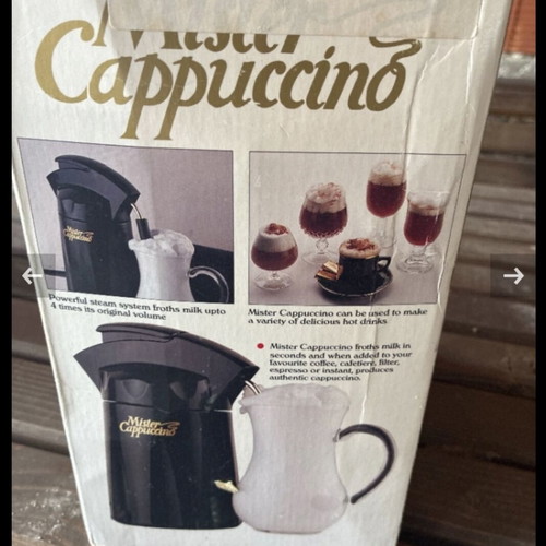 Coffee machine milk frother new