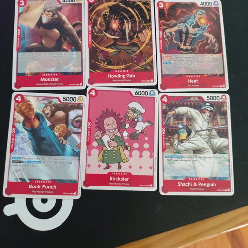 One Piece TCG pack of 42 op-9 common cards like new