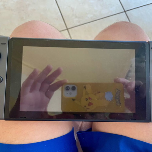 Nintendo Switch V2 like new with controllers