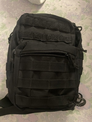 Tactical Shoulder Bag black, like new