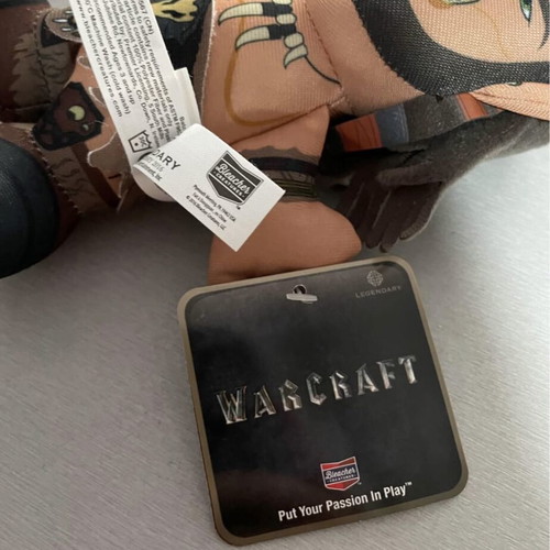 Warcraft Durotan plush toy figure new with tag