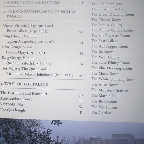 Buckingham Palace souvenir book and tickets like new