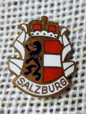 Salzburg εμαγιέ καρφίτσα μεταχειρισμένη