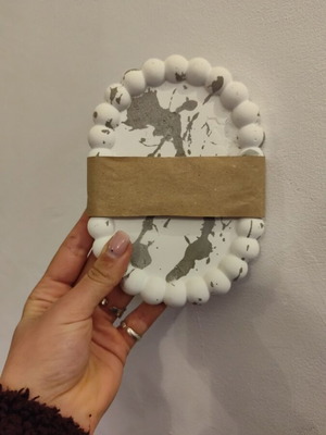 Jewelry organizer tray new, handmade aromatic concrete