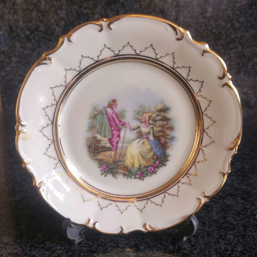 Hutschenreuther Selb LHS Bavaria Germany porcelain cake set like new