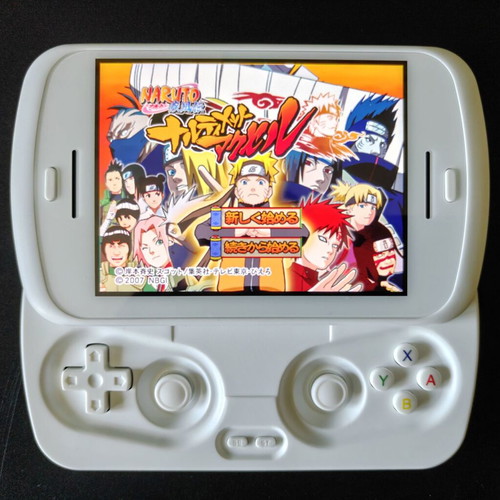 Anbernic RG Slide handheld console with 7K games, 256GB storage, 4.7 inch 120Hz touchscreen