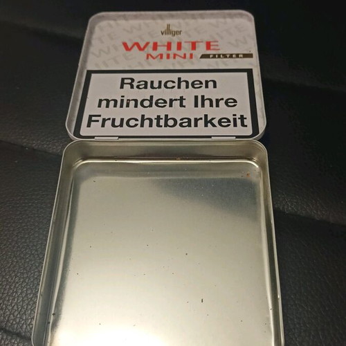 Cigar box new, empty iron