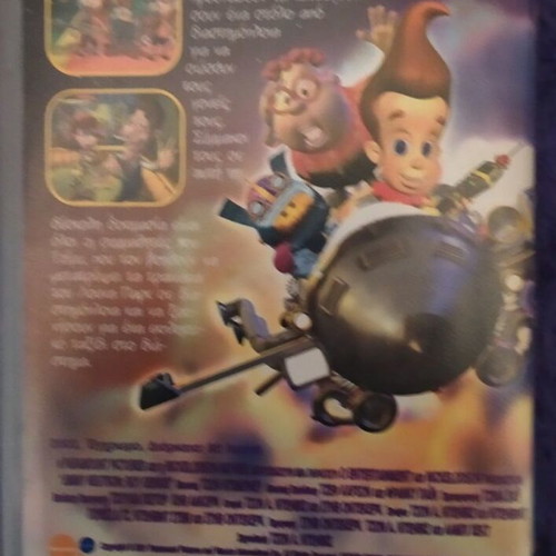 Jimmy Neutron Boy Genius VHS Dubbed