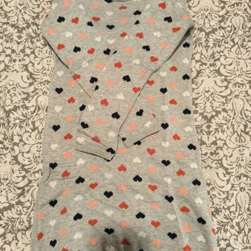 Girl's dress used, size 7-8 years, colorful