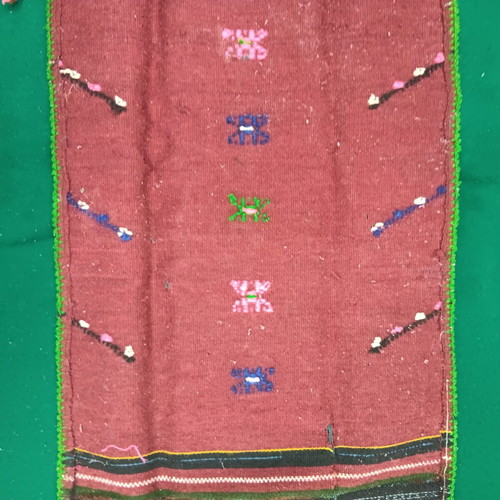 Traditional apron used, genuine old folk costume