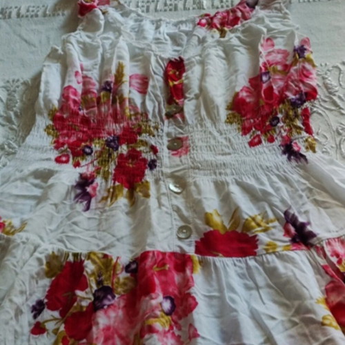 Dress S/M like new, airy and colorful