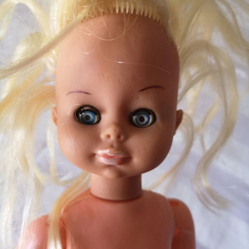 Vintage doll used