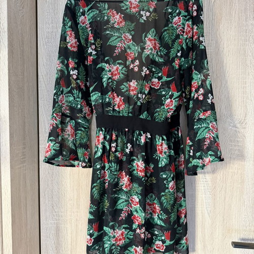Zara floral jumpsuit