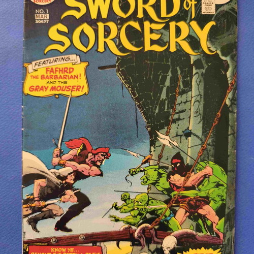 Sword of Sorcery 1 comic book used, English