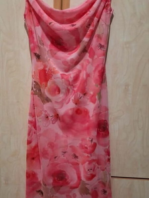 Summer dress red, like new, size M