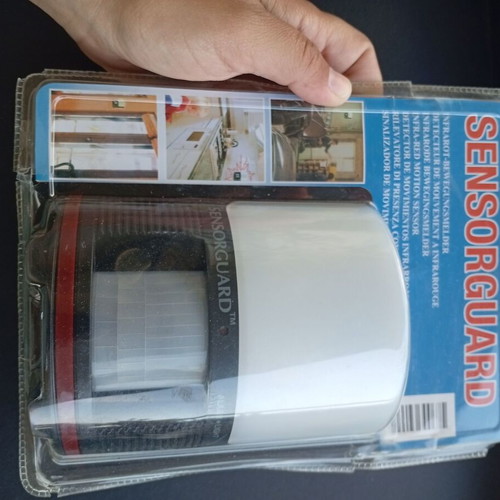 SensorGuard motion detectors PIR pack of 3 new sealed
