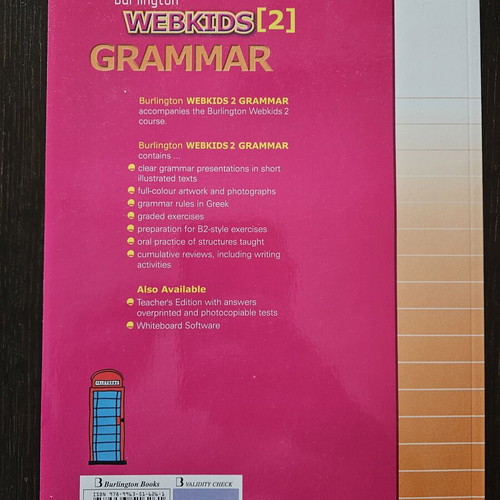 Burlington WebKids 2 Grammar book new