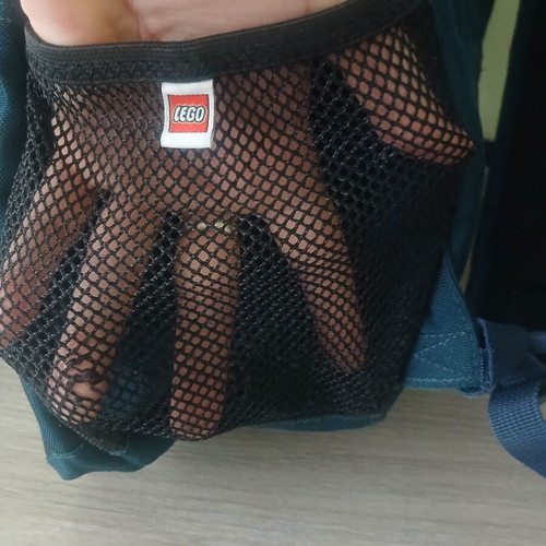 School bag used with visible defects