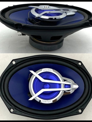 Clarion SRR6924 6x9 car speakers, 2-piece set with wiring and JBL grille
