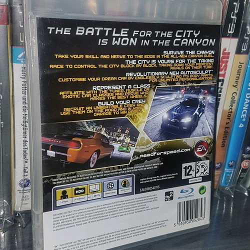 Need For Speed Carbon PS3 PAL like new, English version