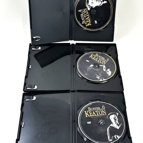 Buster Keaton Short Comedy Classics Box Set 6 DVD VCD like new with Greek subtitles