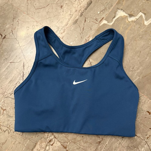 Nike Swoosh Medium-Support Sports Bra like new, blue, size XS