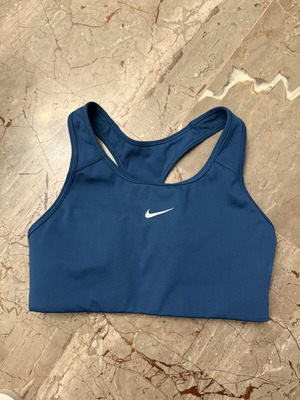 Nike Swoosh Medium-Support Sports Bra like new, blue, size XS