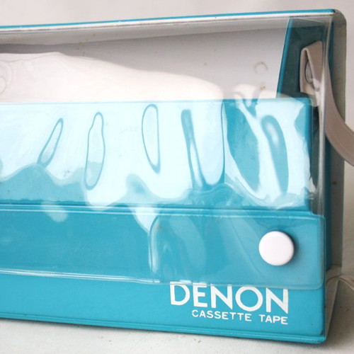 Denon Vintage 80's Cassette Case new