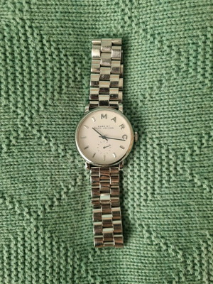 Marc Jacobs women's watch like new, silver