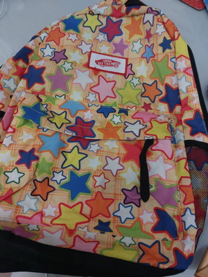 Van's school backpack unused