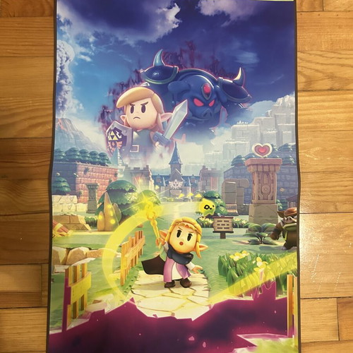 Zelda wall scroll