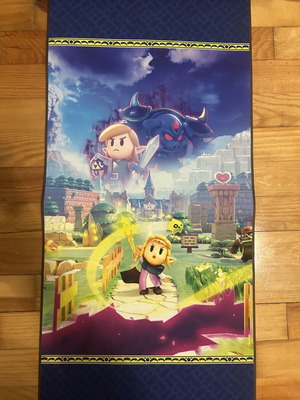 Zelda wall scroll