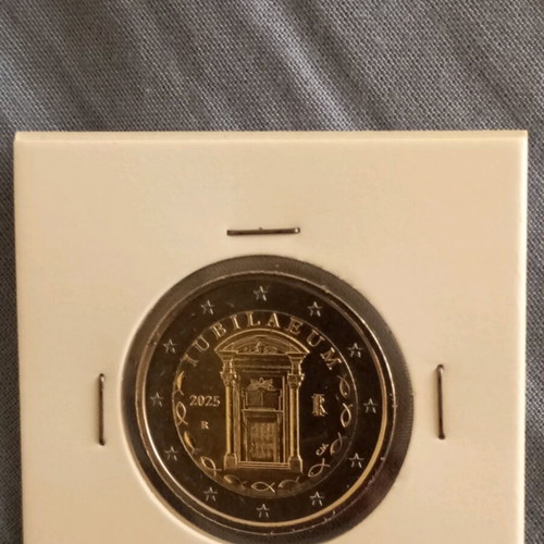 2 Euro Coin 2025 Italy new, official commemorative