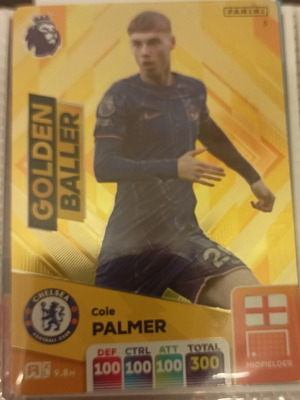 Panini Premier League 2025 Golden Baller Palmer No:3 καινούργιο