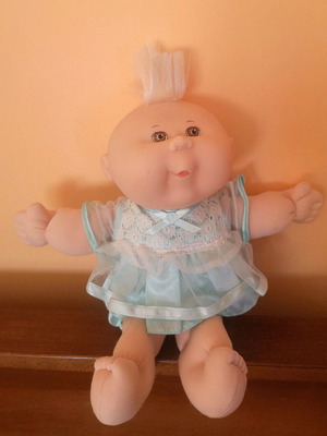 Vintage Cabbage Patch Kid Doll Mattel 1988 μεταχειρισμένη με φθορές