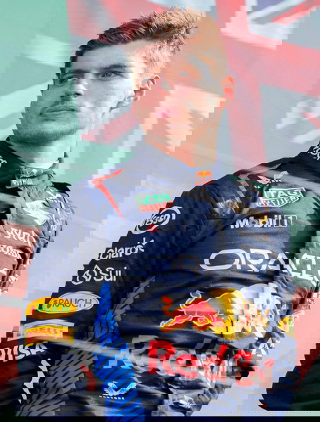 Verstappen Redbull F1 formula poster