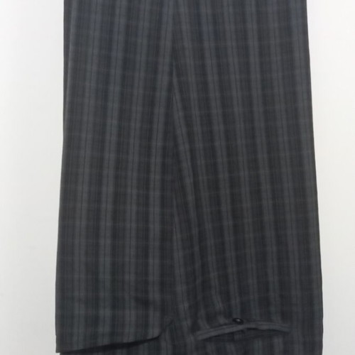 Domino suit set jacket and trousers new black grey size L