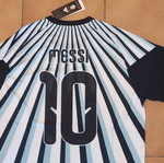 Argentina 26 Home Pre-Match Jersey with Messi 10, adidas