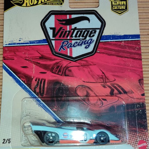 Hotwheels 2026 Premium Car Culture Vintage Racing Porsche 917K Gulf new