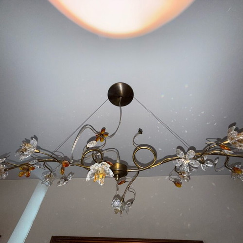 Ceiling lamp with Swarovski like new