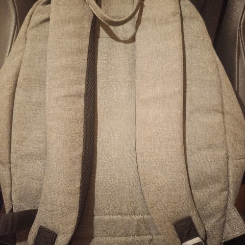 Lenovo laptop backpack used, gray