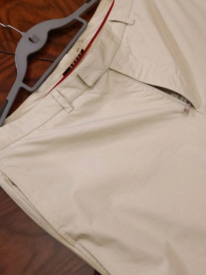 Prada men's pants beige like new, size 52