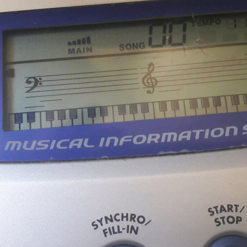 Casio keyboard with 29 keys like new