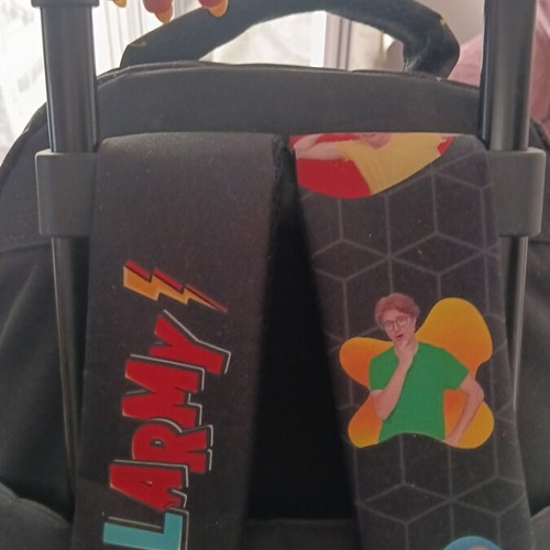 GL ARMY School Bag used with wheels and 3 compartments