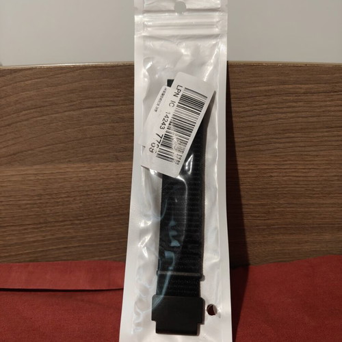 Techsuit Strap Fabric Black for Fenix 5/5 Plus/6/6 Pro/7/7 Pro/8 (47mm) new