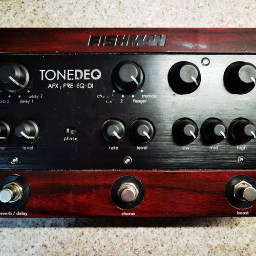 Fishman Tonedeq DI preamp like new