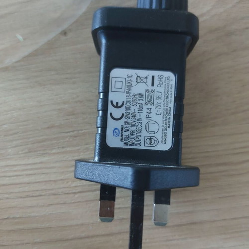 180 LED Cool White Lights with Controller and Adaptor like new
