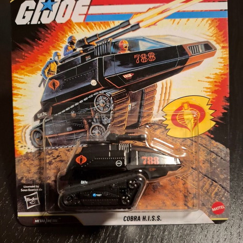 G.I.JOE Cobra H.I.S.S. Hot Wheels Premium καινούργιο