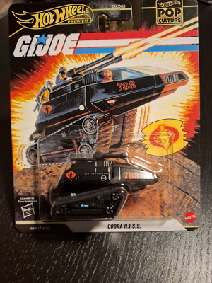 G.I.JOE Cobra H.I.S.S. Hot Wheels Premium καινούργιο